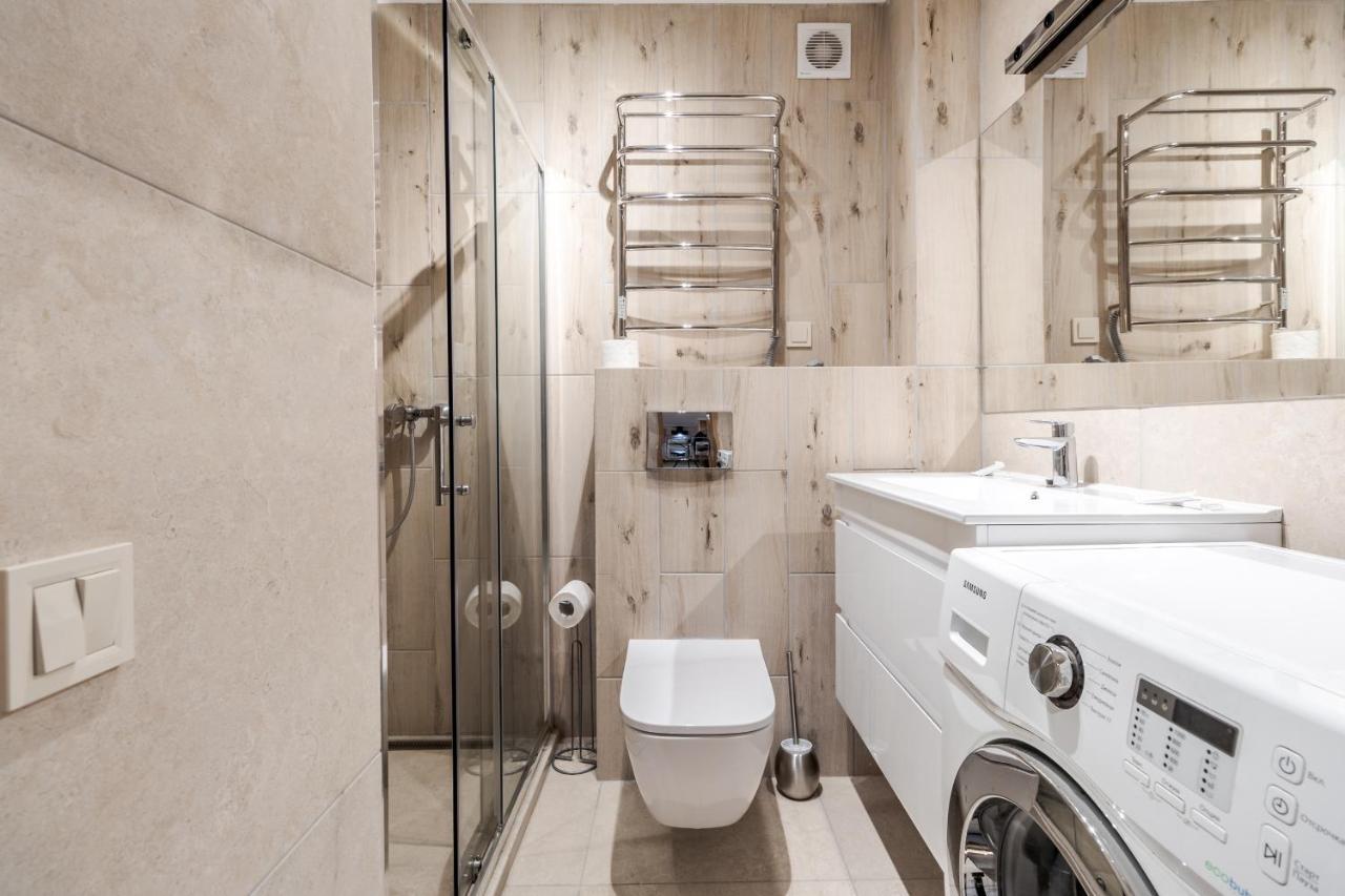 Staroevreyska Timber Apartment Leopoli Esterno foto